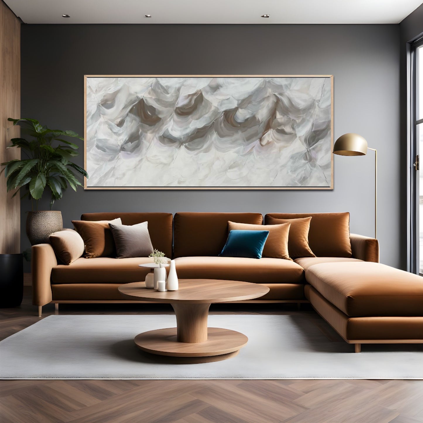 Feels Like Spring No 72 - FRAMED 186X94cm