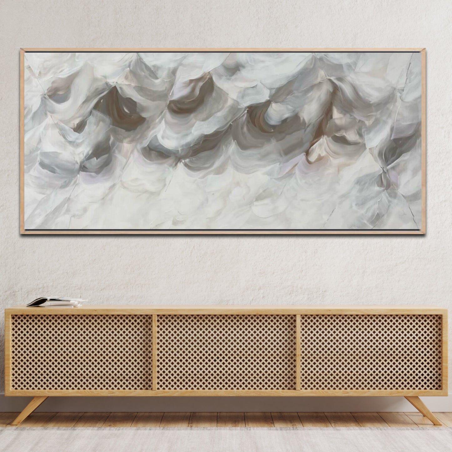 Feels Like Spring No 72 - FRAMED 186X94cm