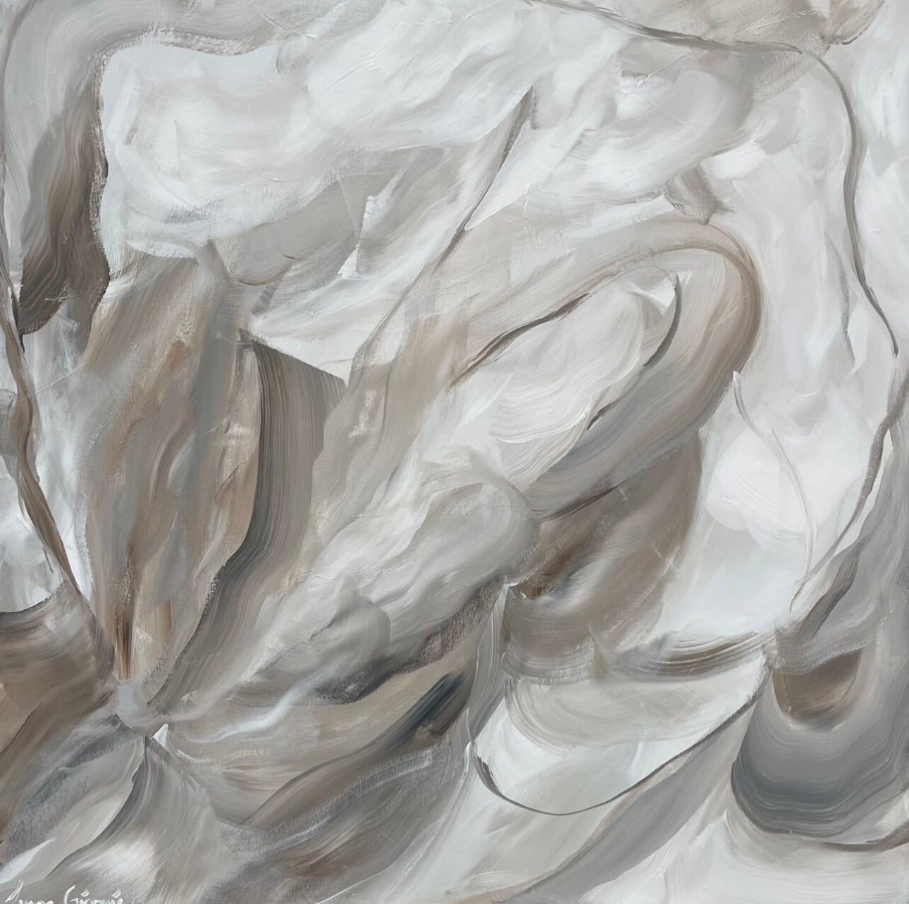 Feels Like Spring No 88 - FRAMED 93X93cm