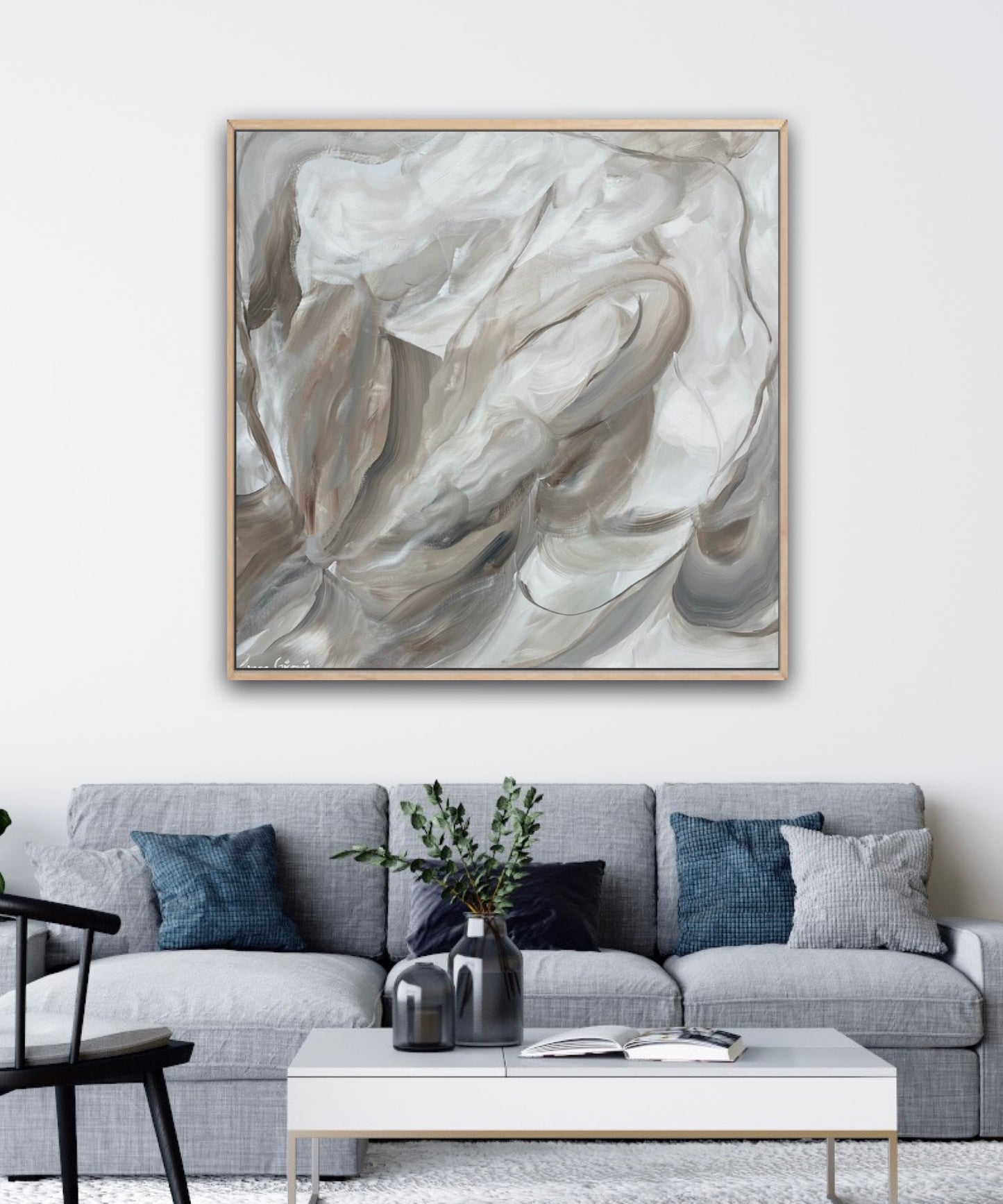 Feels Like Spring No 88 - FRAMED 93X93cm
