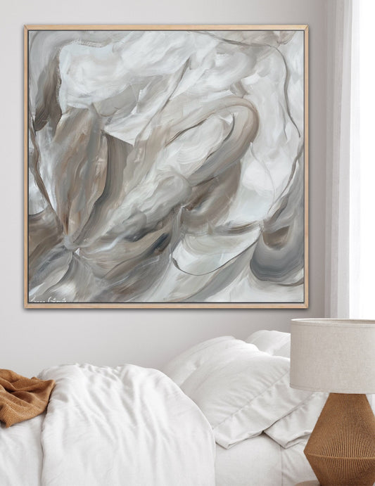 Feels Like Spring No 88 - FRAMED 93X93cm