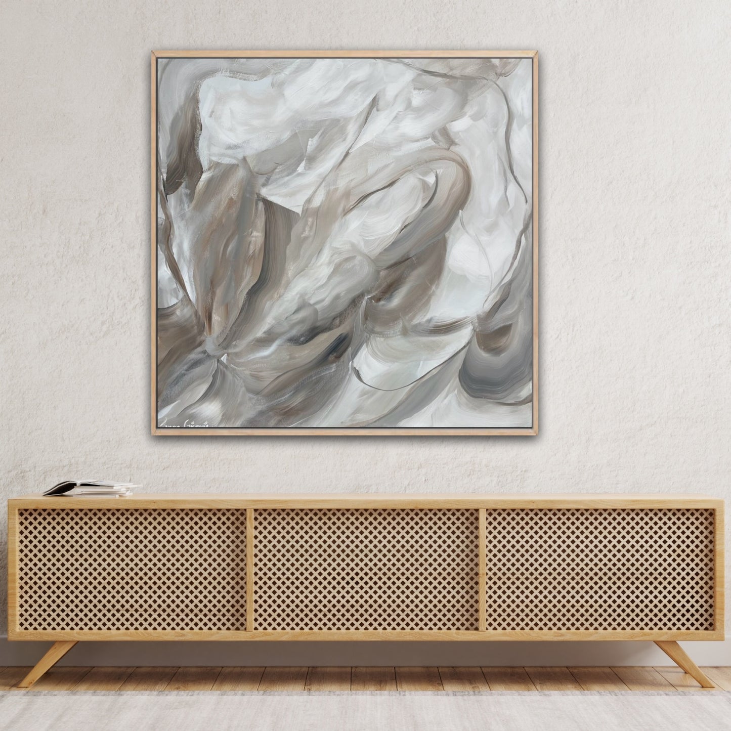 Feels Like Spring No 88 - FRAMED 93X93cm
