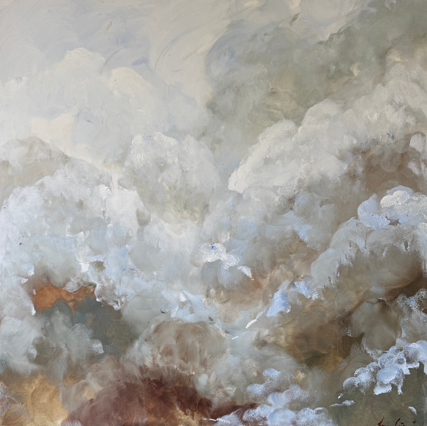Clouded Earth