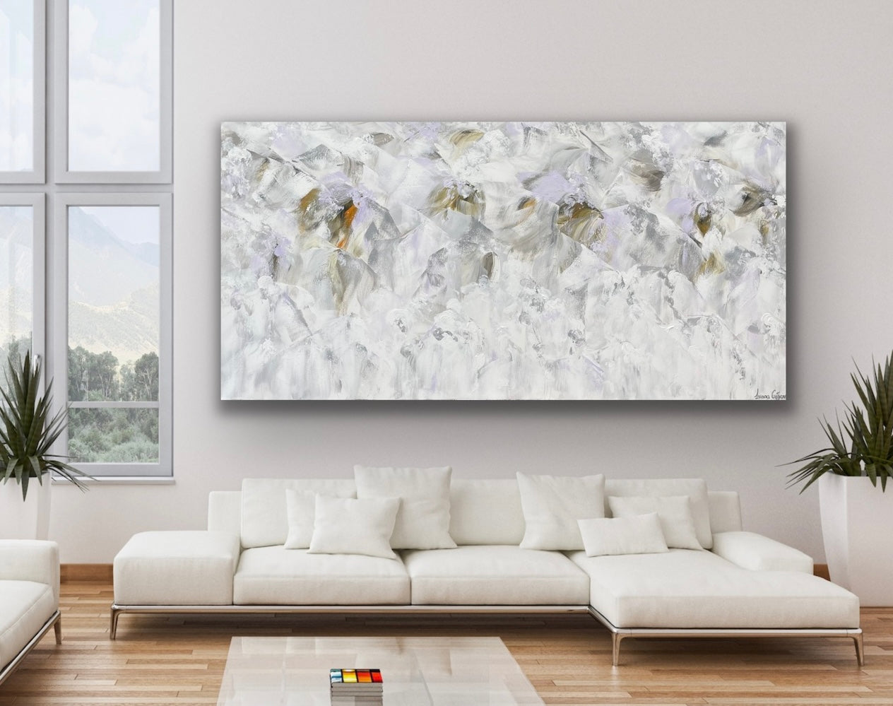 Feels Like Spring No 26 - Large Abstract Floral Original